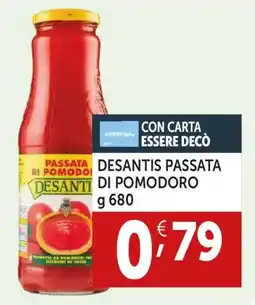 Deco Supermercati Desantis passata di pomodoro offerta