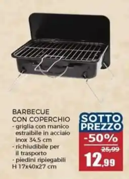 Happy Casa Barbecue con coperchio offerta