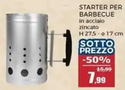 Happy Casa Starter per barbecue offerta