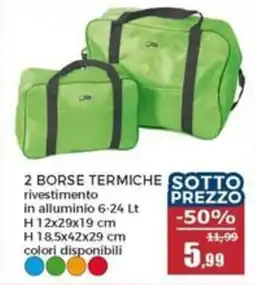 Happy Casa 2 borse termiche offerta