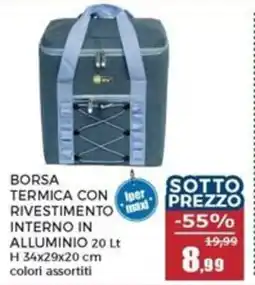 Happy Casa Borsa termica con rivestimento interno in alluminio offerta