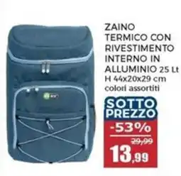 Happy Casa Zaino termico con rivestimento interno in alluminio offerta