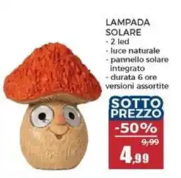 Happy Casa Lampada solare offerta