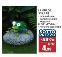 Happy Casa Lampada solare offerta