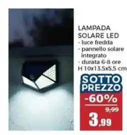 Happy Casa Lampada solare LED offerta
