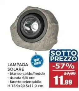 Happy Casa Lampada solare offerta