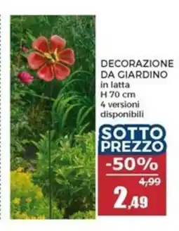 Happy Casa Decorazione da giardino offerta