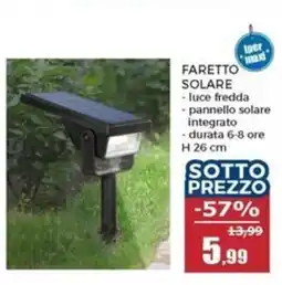 Happy Casa Faretto solare offerta