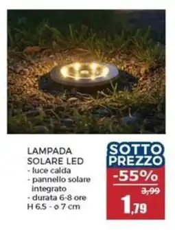 Happy Casa Lampada solare LED offerta