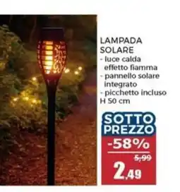 Happy Casa Lampada solare offerta