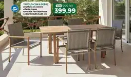 Happy Casa Tavolo con 6 sedie offerta