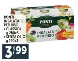 Deco Supermercati Ponti insalata per riso offerta