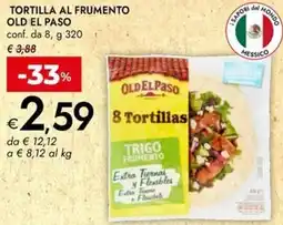 Bennet Tortilla al frumento OLD EL PASO offerta