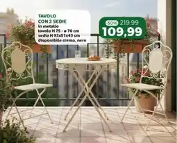 Happy Casa Tavolo con 2 sedie offerta