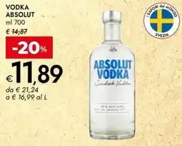 Bennet Vodka absolut offerta