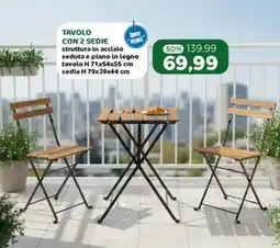 Happy Casa Tavolo con 2 sedie offerta