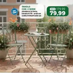 Happy Casa Tavolo con 2 sedie offerta