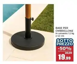 Happy Casa Base per ombrellone offerta