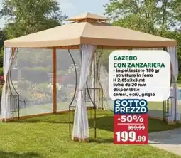 Happy Casa Gazebo con zanzariera offerta