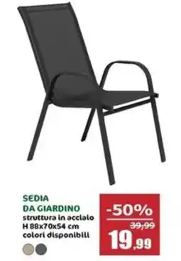Happy Casa Sedia da giardino offerta