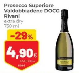 Coop Prosecco Superiore Valdobbiadene DOCG Rivani offerta