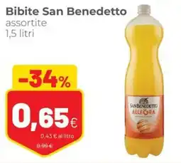 Coop Bibite San Benedetto offerta