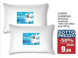 Happy Casa Coppia guanciali nuvola offerta