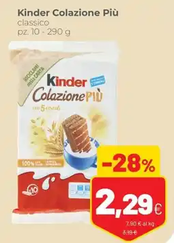 Coop Kinder Colazione Più offerta