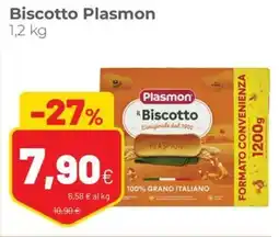 Coop Biscotto Plasmon offerta