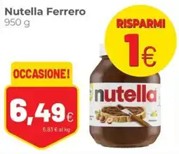 Coop Nutella Ferrero offerta