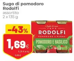 Coop Sugo di pomodoro Rodolfi offerta