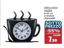 Happy Casa Orologio tazza offerta