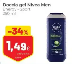 Coop Doccia gel Nivea Men offerta