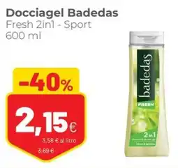 Coop Docciagel Badedas offerta