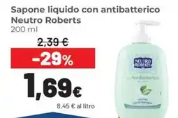 Coop Sapone liquido con antibatterico Neutro Roberts offerta