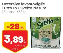 Coop Detersivo lavastoviglie Tutto In 1 Svelto Nature offerta