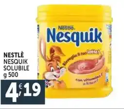Deco Supermercati Nestlè nesquik solubile offerta