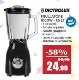Happy Casa Dictrolux frullatore 1000W offerta