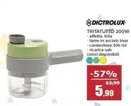 Happy Casa Dictrolux tritatutto 200W offerta