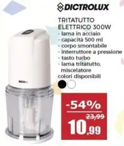 Happy Casa Dictrolux tritatutto elettrico 300W offerta