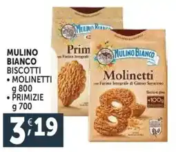Deco Supermercati Mulino bianco biscotti offerta