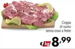 Maxi Supermercati Coppa di suino senza osso a fette offerta