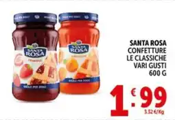 Deco Supermercati Santa rosa confetture le classiche offerta