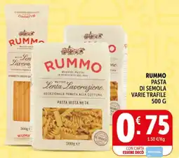 Deco Supermercati Rummo pasta di semola offerta