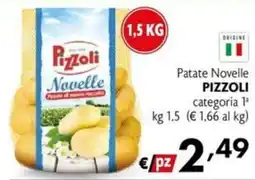 Maxi Supermercati Patate Novelle PIZZOLI offerta