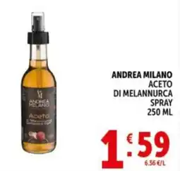 Deco Supermercati Andrea milano aceto di melannurca spray offerta