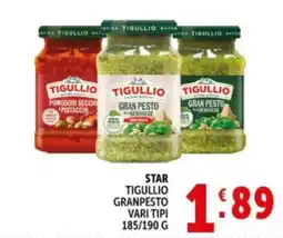 Deco Supermercati Star tigullio granpesto offerta