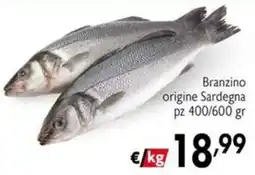 Maxi Supermercati Branzino origine Sardegna offerta