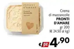 Maxi Supermercati Crema di mazzancolle PRONTI D'AMARE offerta
