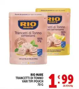 Deco Supermercati Rio mare trancetti di tonno offerta